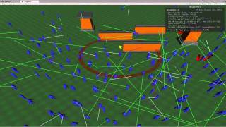 Pathfinding in Unity with raycasting [upl. by Lledyl]