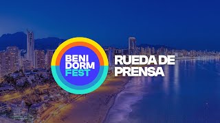 Rueda de prensa con los presentadores  Benidorm Fest 2024 [upl. by Schoof]