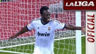 La Liga  Real Madrid  Real Zaragoza 40  03112012  J10  Resumen [upl. by Ahsieat]