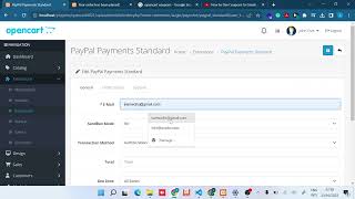 How to setup Paypal for OpenCart 4x [upl. by Gairc]