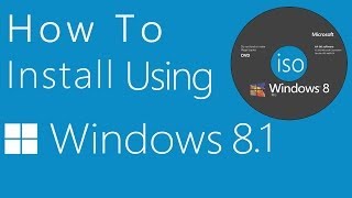 How to Install Windows 8 or 81 Using DVD [upl. by Assennav]