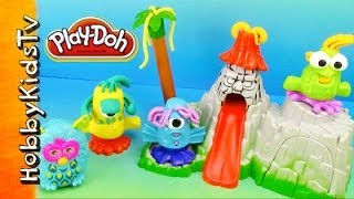 Doh Doh Bird Set Made of PLAYDOH By HobbyKidsTV [upl. by Osric946]