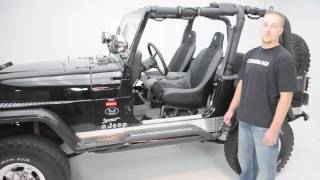 Corbeau Direct Boltin Seats for CJYJ Jeep Wranglers [upl. by Ellednahs]