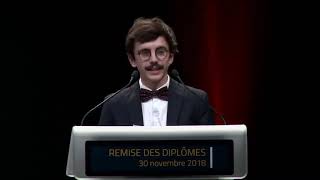 🌎 Discours Remise des Diplômes 2018 Centrale Nantes onestpret [upl. by Ibur]