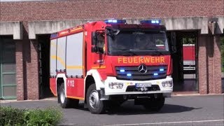 Erstmalig Neues TLF im Löschzug der Feuerwehr Stolberg [upl. by Roselia]