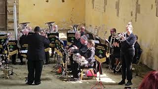 Dronfield Band Festival of the Arts Bolsover Castle 6524 [upl. by Tehr]