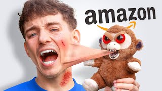 Ich teste GEBANNTE AMAZON Produkte 🚫😂 [upl. by Ahsitra970]