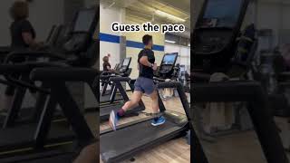 Can you guess my pace Pro triathlete treadmill workout running run [upl. by Sjoberg]