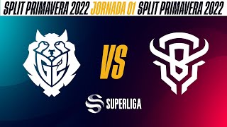 G2 Arctic VS Bisons Eclub  JORNADA 1  SUPERLIGA  PRIMAVERA 2022  LEAGUE OF LEGENDS [upl. by Nohsed]