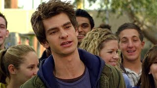 Peter Parker vs Flash  High School Life  The Amazing SpiderMan 2012 Movie CLIP HD [upl. by Bock473]