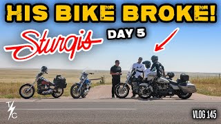 His Bike Broke Will We Make It To Sturgis 2024 Day 5  Vlog 145 [upl. by Atirhs]