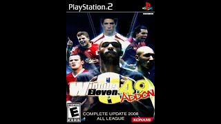 WINNING ELEVEN 10 PS2  49 ADDON COMPLETE UPDATE 2008 ALL LEAGUE [upl. by Iretak]