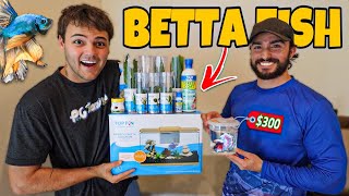 Buying NEW BETTA FISH AQUARIUM Kit [upl. by Naitsirk]