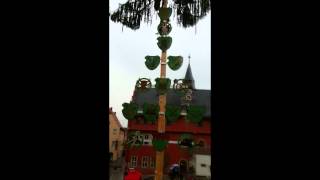 Maibaum Ochsenfurt 2013 HD [upl. by Attennot]