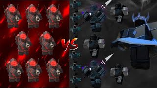 Accelerators and Supports VS Fallen King  Tower Defense Simulator [upl. by Bald101]