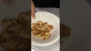 Healthy Air fried chips  chips in air fryer asmr food shorts chips potatochips [upl. by Apilef84]