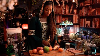 Cozy Fall REMEDIES🍂KITCHEN Lab ASMR Ep 3  Professor Thistlewood  thunder rain role play [upl. by Eireva493]