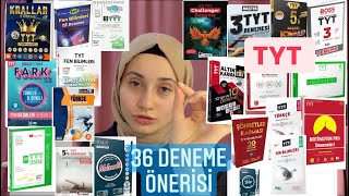 DERECE GETİREN TYT DENEME ÖNERİLERİ🔥HER SEVİYE İÇİN NET ARTTIRAN DENEMELER✌️yks2022 kaynakönerisi [upl. by Manton]