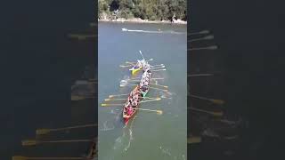 4 Boats CRASH In Race boat drone [upl. by Natika]