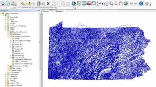 How to use ArcCatalog demo  ArcGIS 10  GT101  Washington College [upl. by Leveroni]