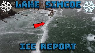 Lake Simcoe Ice Report Feb 2524 [upl. by Nryhtak288]