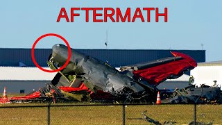 Multiple Planes crash at Dallas Airshow  Aftermath  Best Angle [upl. by Yvonner]