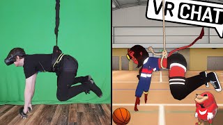 Full Body Trolling in VRChat 10 Bungee in VR [upl. by Zurkow778]