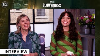 Slow Horses  Olivia Cooke amp Saskia Reeves on Gary Oldman amp the funniest moment youll see on TV [upl. by Anselme]