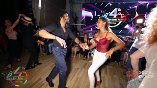 Terry SalsAlianza amp Bersy Cortez  Salsa social dancing  4th World Stars Salsa Festival [upl. by Yddet]