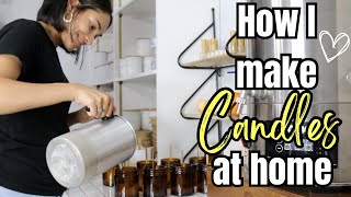 How to make gel candles  Candle Making for Beginners  DIY Candles  Easy Candle tutorial [upl. by Mountford]