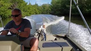 FULLY ELECTRIC 16 FT JON BOAT BUILD [upl. by Grier402]