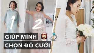 Giúp mình chọn voan cưới amp áo dài ăn hỏi [upl. by Severn]