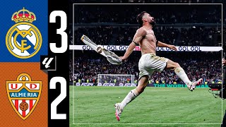 Real Madrid 32 Almería  HIGHLIGHTS  LaLiga 202324 [upl. by Analat]