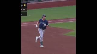 Luke Raleys 15th home run of the season is a 2run blast mlb baseball sports mariners homerun [upl. by Ogg]