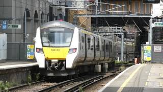 Trains at Farringdon  5 July 2021 [upl. by Ayaet953]