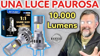 Lampade a led super potenti da 10000 lumen per fari auto e moto BEVINSEE Z25 H4 H7 Luci macchina [upl. by Elrebma403]