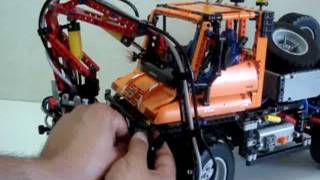 LEGO Technic 8110 Unimog U400 Review 67  The Main Model [upl. by Dorelia558]