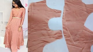 Angrakha Style कुर्ती बनाना सीखें  How to Cutting and stitching Anarkali Kurti [upl. by Nitas819]