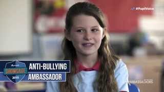 Molly Rainford visits AntiBullying Ambassadors at Saltersgate Junior School [upl. by Aklog]