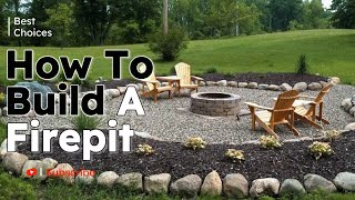 How to Build a Firepit DIY Backyard Project [upl. by Rame9]