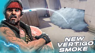 Easy Smoke for this Passage on NEW CS2 Vertigo [upl. by Ateekan]