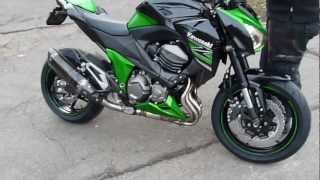 Kawasaki Z800  Akrapovic [upl. by Jolee]