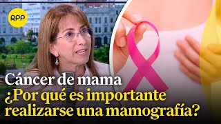 Cáncer de mama quotEl principal riesgo para tenerlo es ser mujerquot [upl. by Kasper]