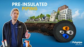 The Range  PreInsulated Piping for Heat Networks  Polypipe Building Products [upl. by Kcirb]