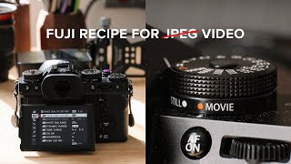 A Fujifilm Film Simulation Recipe for Video X100VI XT5 XS20 [upl. by Nnylorac]