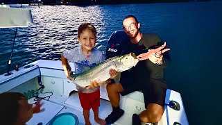 1st tarpon at 6 years old [upl. by Procto]