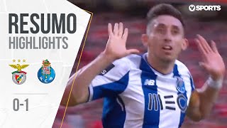 Highlights  Resumo Benfica 01 FC Porto Liga 1718 30 [upl. by Cletus792]