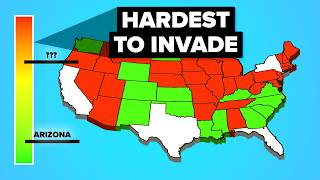 US States IMPOSSIBLE To Invade [upl. by Sophie]