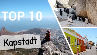 KAPSTADT  TOP 10 Sehenswürdigkeiten amp Tipps für deinen Urlaub in Südafrika [upl. by Enej]