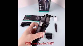 VGR V987 Professional Hair Trimmer with Digital Display amp Turbo Function with Travel Lock [upl. by Roma176]